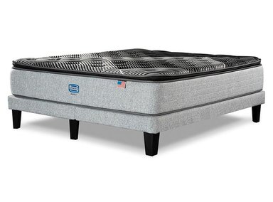 CAMA EUROPEA SIMMONS SUNSET 2PL B/D + RESPALDO TIBET - 4