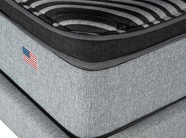 CAMA EUROPEA SIMMONS SKY 2PL B/D + RESPALDO TIGNES - 7