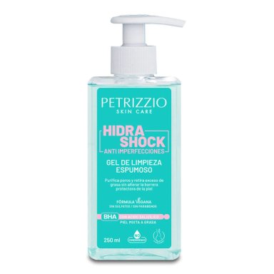 GEL DE LIMPIEZA ROSTRO PETRIZZIO 250 ML HIDRASHOCK ANTI IMPERFECCIONES - 1