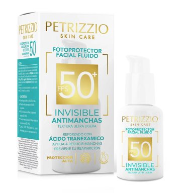 PROTECTOR SOLAR ROSTRO PETRIZZIO SPF 50 40 ML ANTIMANCHAS INVISIBLE FPS50 - 1