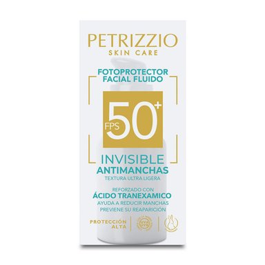 PROTECTOR SOLAR ROSTRO PETRIZZIO SPF 50 40 ML ANTIMANCHAS INVISIBLE FPS50 - 2