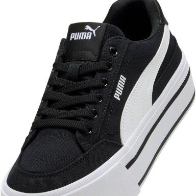ZAPATILLAS MUJER PUMA CASUALES NEGRO COURT - 5