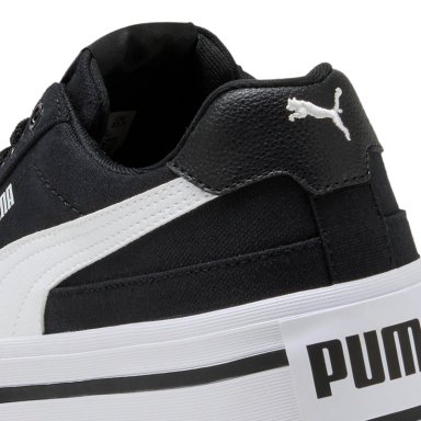 ZAPATILLAS MUJER PUMA CASUALES NEGRO COURT - 6