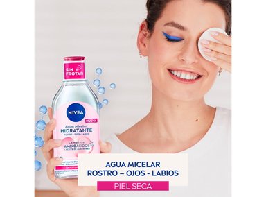 AGUA MICELAR HIDRATANTE NIVEA PIEL SECA 400 ML - 3