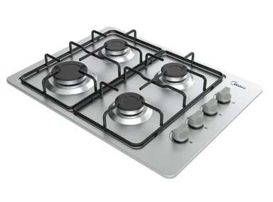 ENCIMERA A GAS LICUADO/NATURAL MIDEA 4 QUEMADORES MG60SL405 - 4
