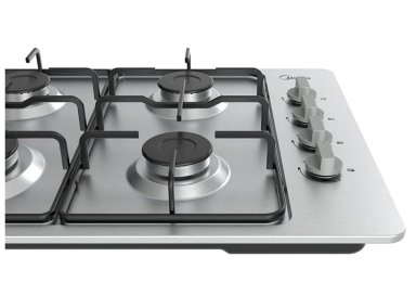 ENCIMERA A GAS LICUADO/NATURAL MIDEA 4 QUEMADORES MG60SL405 - 5