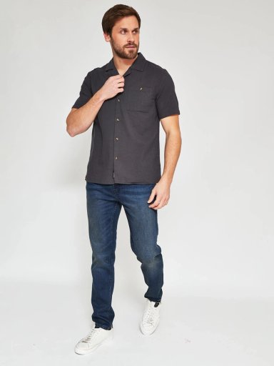 CAMISA MANGA CORTA ALGODÓN HOMBRE BARBADOS - 4