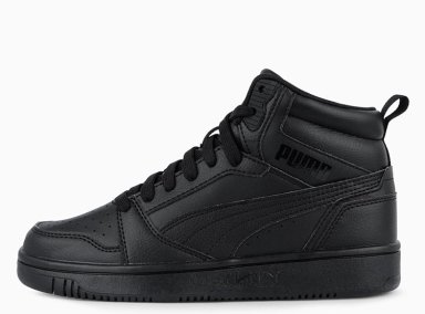 ZAPATILLAS NIÑO PUMA URBANAS NEGRO REBOUND V6 MID - 1