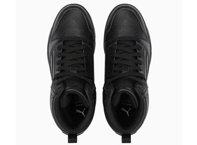 ZAPATILLAS NIÑO PUMA URBANAS NEGRO REBOUND V6 MID - 3