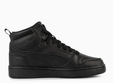 ZAPATILLAS NIÑO PUMA URBANAS NEGRO REBOUND V6 MID - 4
