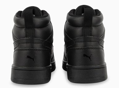 ZAPATILLAS NIÑO PUMA URBANAS NEGRO REBOUND V6 MID - 5