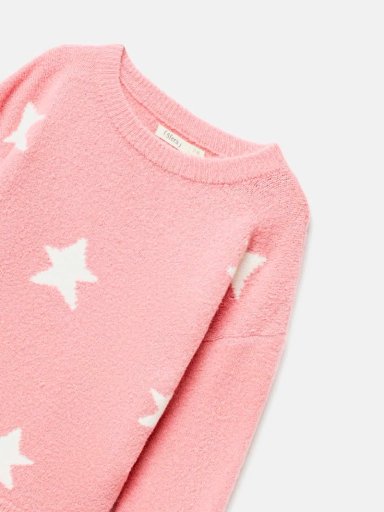 SWEATER LANA NIÑA SFERA ROSADO - 3