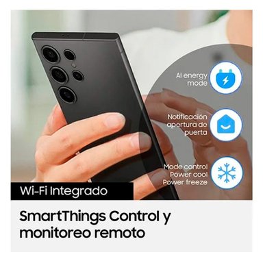 REFRIGERADOR SIDE BY SIDE SAMSUNG RS57DG4100B4 560L NO FROST NEGRO - 7