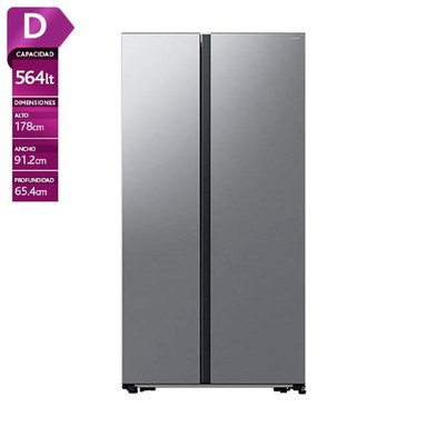 REFRIGERADOR SIDE BY SIDE SAMSUNG RS57DG4000M9 564L NO FROST ACERO - 1