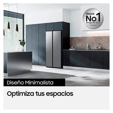 REFRIGERADOR SIDE BY SIDE SAMSUNG RS57DG4000M9 564L NO FROST ACERO - 5