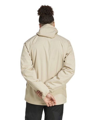CHAQUETA HOMBRE ADIDAS JM8699 CAFE IMPERMEABLE TERREX MULTI ESSENTIALS 3 EN 1 - 4