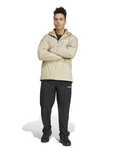 CHAQUETA HOMBRE ADIDAS JM8699 CAFE IMPERMEABLE TERREX MULTI ESSENTIALS 3 EN 1 - 7