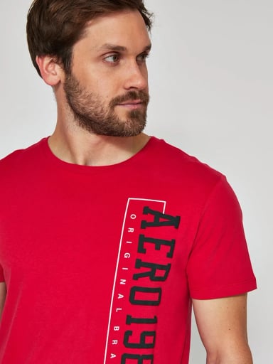 POLERA MANGA CORTA ALGODÓN HOMBRE AEROPOSTALE DIM - 3