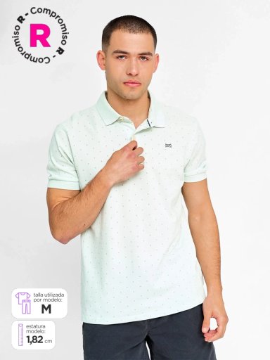 POLERA HOMBRE REGATTA MANGA CORTA ALGODÓN PIQUÉ - 1
