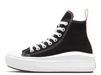 ZAPATILLAS UNISEX CONVERSE CASUALES NEGRO CHUCK TAYLOR ALL STAR MOVE - 3