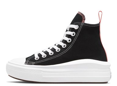 ZAPATILLAS UNISEX CONVERSE CASUALES NEGRO CHUCK TAYLOR ALL STAR MOVE - 3