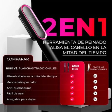 CEPILLO ALISADOR DE CABELLO TYMO HC100 - 7