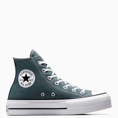 ZAPATILLAS MUJER CONVERSE URBANO VERDE CHUCK TAYLOR ALL STAR LIFT - 1