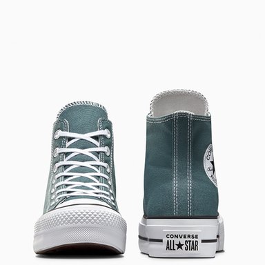 ZAPATILLAS MUJER CONVERSE URBANO VERDE CHUCK TAYLOR ALL STAR LIFT - 5