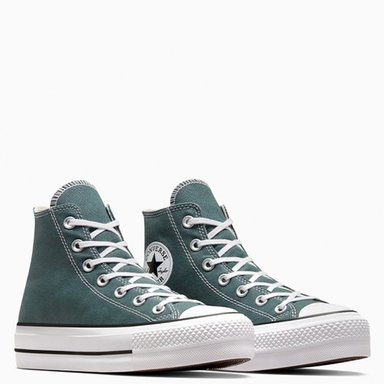 ZAPATILLAS MUJER CONVERSE URBANO VERDE CHUCK TAYLOR ALL STAR LIFT - 4