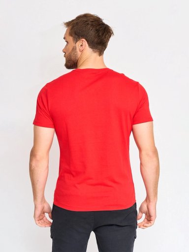 POLERA HOMBRE PEPE JEANS ALGODÓN CUELLO EN V MANGA CORTA - 2