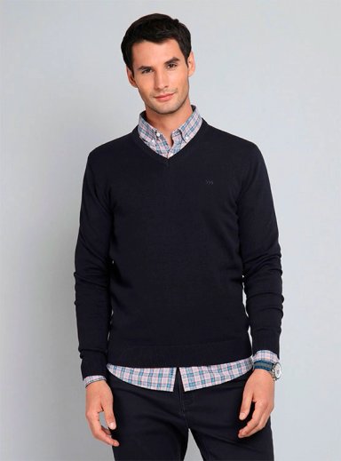 SWEATER MANGA LARGA ALGODÓN HOMBRE ARROW - 2