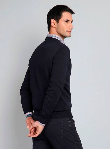 SWEATER MANGA LARGA ALGODÓN HOMBRE ARROW - 3