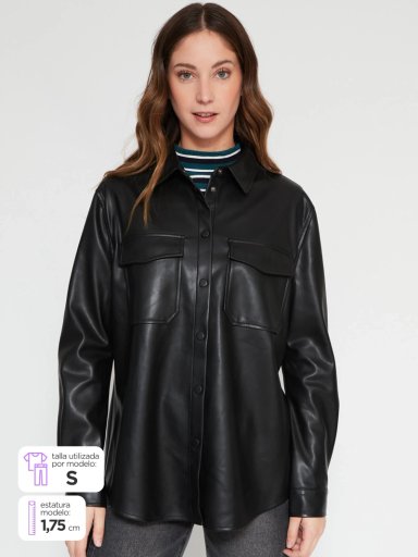 SOBRECAMISA MANGA LARGA MUJER PEPE JEANS PILIA - 1