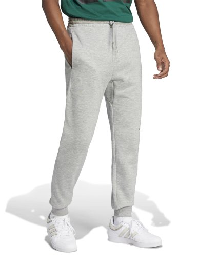 PANTALÓN DE BUZO HOMBRE ADIDAS IN6143 ALGODÓN GRIS ESSENTIALS BIG LOGO CUFFED FLEECE - 5