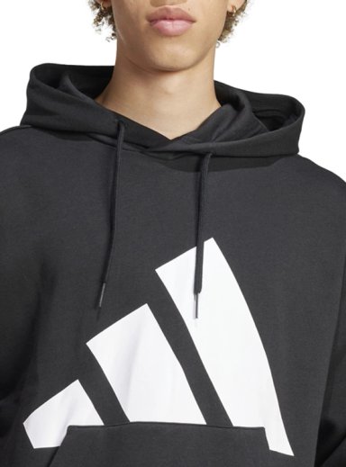 POLERÓN HOODIE MANGA LARGA HOMBRE ADIDAS ESSENTIALS LOGO GRANDE - 4