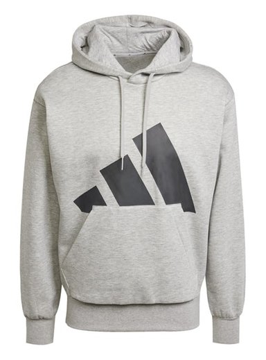 POLERÓN HOODIE MANGA LARGA HOMBRE ADIDAS ESSENTIALS LOGO GRANDE - 6