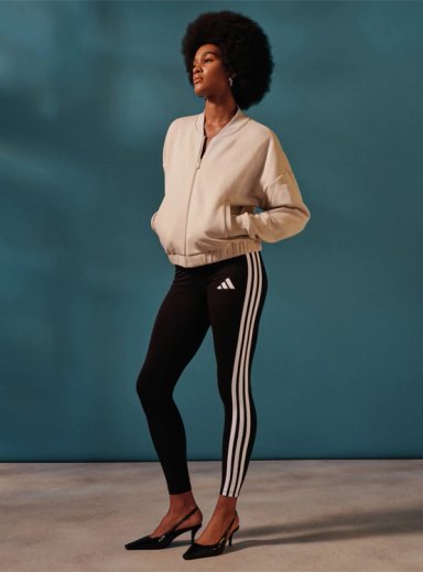 CALZA MUJER ADIDAS JE0072 NEGRO - 6