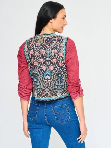 CHAQUETA SIN MANGAS ALGODÓN MUJER TATIENNE ACOLCHADA - 3