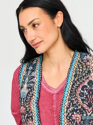 CHAQUETA SIN MANGAS ALGODÓN MUJER TATIENNE ACOLCHADA - 4