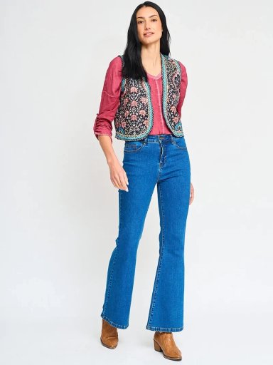 CHAQUETA SIN MANGAS ALGODÓN MUJER TATIENNE ACOLCHADA - 5
