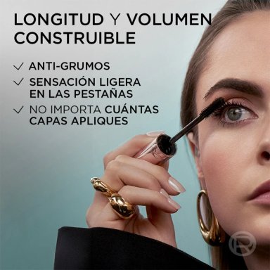 MÁSCARA DE PESTAÑAS LOREAL WATERPROOF 9.5 ML PARADISE BIG DEAL - 5