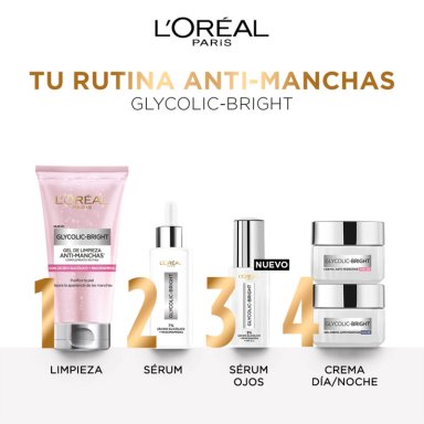 SÉRUM OJOS LOREAL GLYCOLIC BRIGHT 20 GR ANTIOJERAS - 8