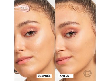 BASE DE MAQUILLAJE LOREAL 40 ML LUMI GLOTION ALL IN 1 FAIR GLOW - 4