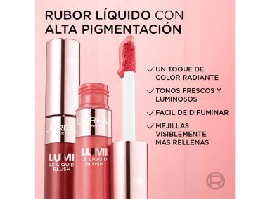 RUBOR LÍQUIDO LOREAL LUMI LE BLUSH 10 ML - 4