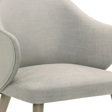 JUEGO DE COMEDOR MAISON LINETT CELINE 6 SILLAS MÁRMOL GENUINO GRIS - 12