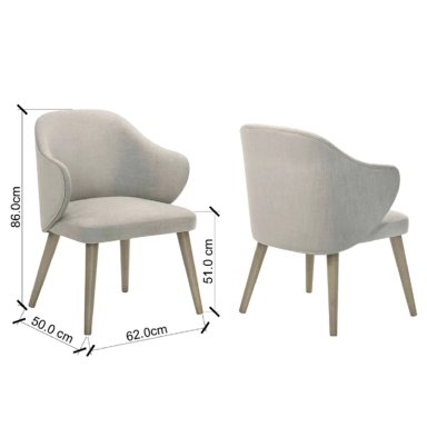 JUEGO DE COMEDOR MAISON LINETT CELINE 6 SILLAS MÁRMOL GENUINO GRIS - 13