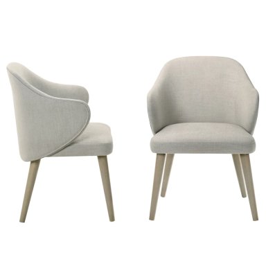 JUEGO DE COMEDOR MAISON LINETT CELINE 6 SILLAS MÁRMOL GENUINO GRIS - 8