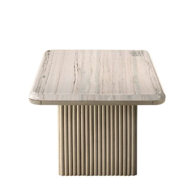 MESA DE CENTRO MAISON LINETT CELINE MÁRMOL GRIS - 3
