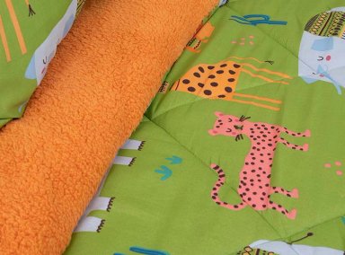 PLUMÓN DORAL SHERPA KIDS ANIMALES 1.5PL - 4