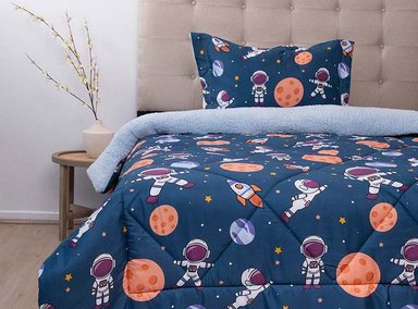 PLUMÓN DORAL SHERPA KIDS ASTRONAUTA 1.5PL - 2
